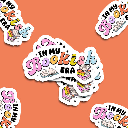 In My Bookish Era Vinyl Sticker