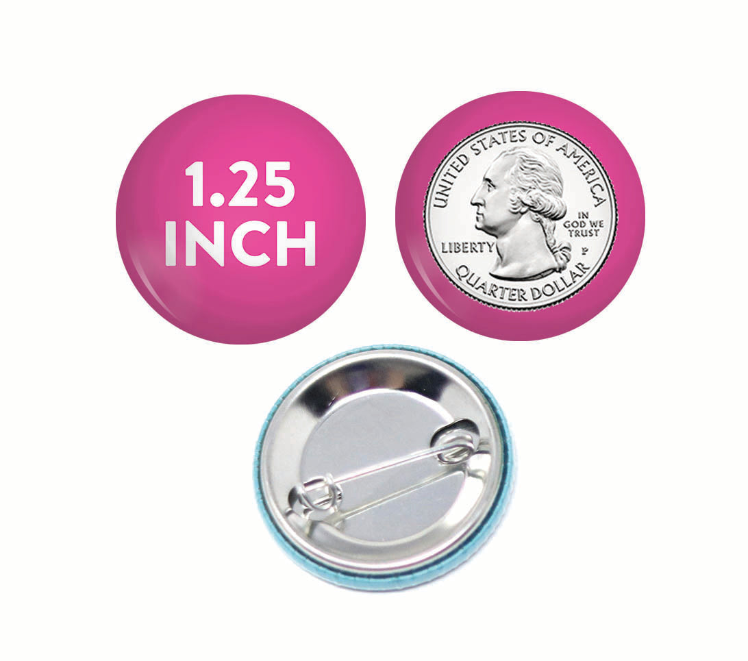 Anxious Since Birth Pinback Button